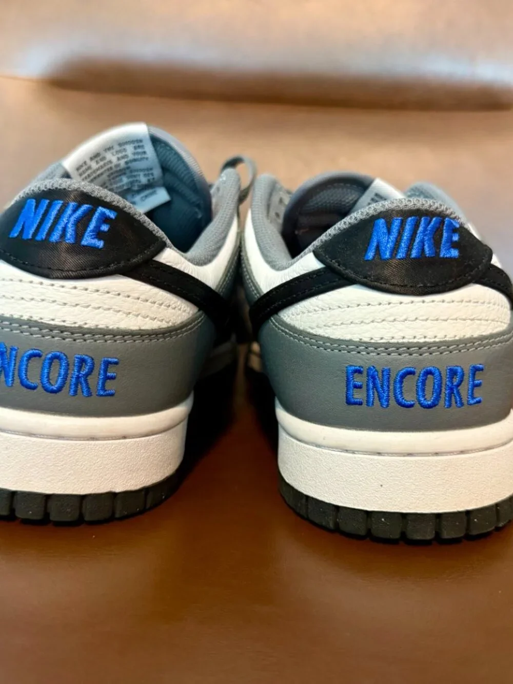 Nike Dunk Low, Men's Size 9, Blk/White/Grey/Blue
